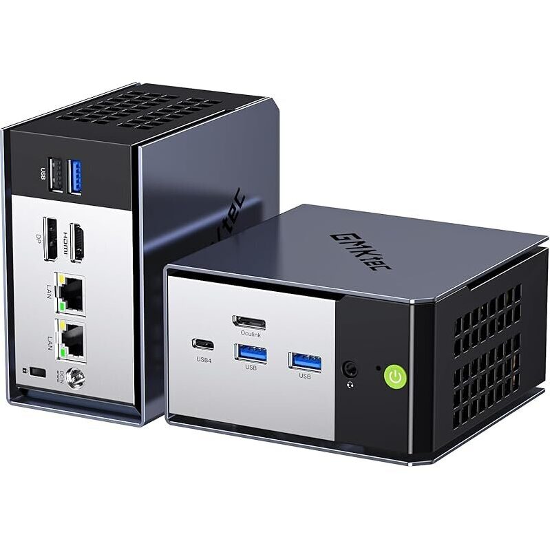 GMKtec K16 Mini PC Gaming Desktop with Ryzen 7, 512GB SSD