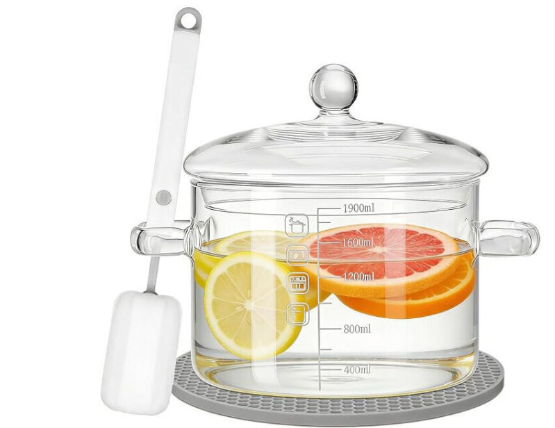 High-Quality Borosilicate Glass Casserole Dish - Prime Deal!