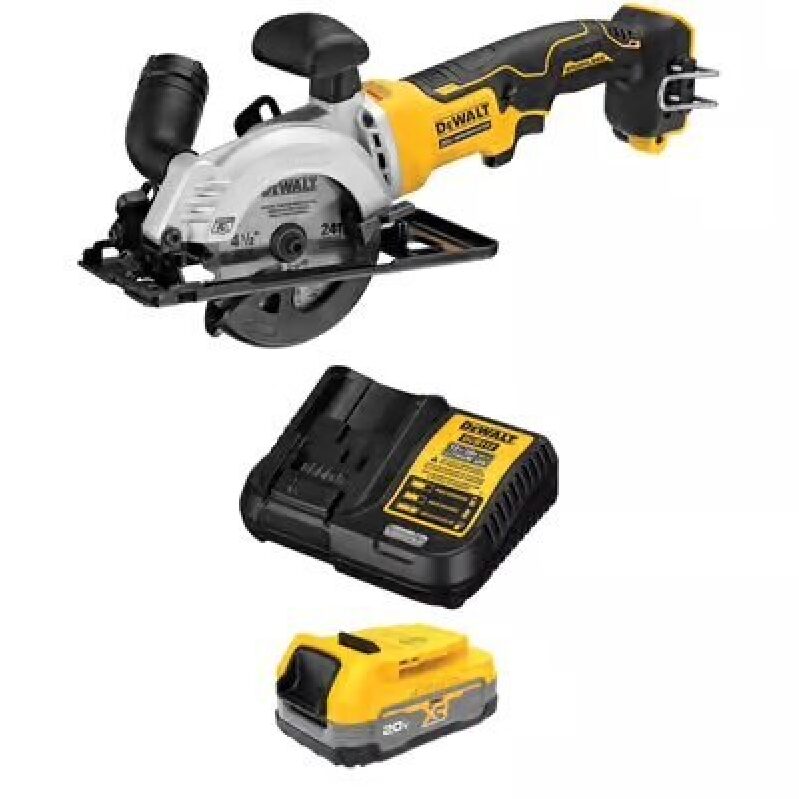 Powerful DEWALT ATOMIC 20V MAX* Circular Saw with Battery Kit - Perfect for DIY Projects