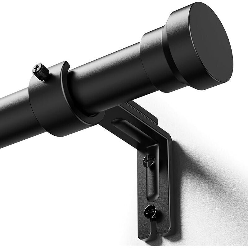 YaFex Heavy Duty Adjustable Curtain Rod - 32-144 Inch
