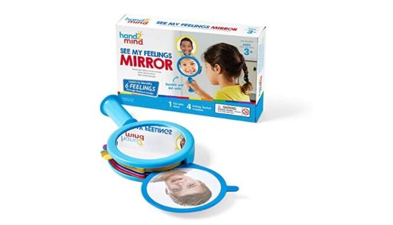 Hand2Mind See My Feelings Mirror - Perfect for Emotional Learning