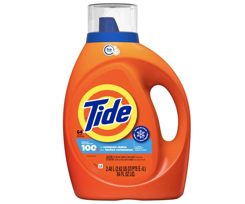 Tide Energy Efficient Laundry Detergent - 84OZ Bottles x 4
