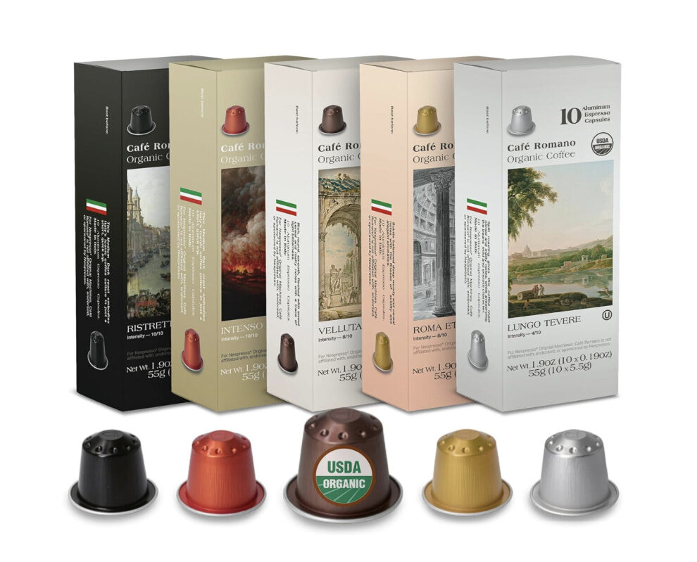 Affordable USDA Organic Coffee Capsules for Nespresso - 100 Count
