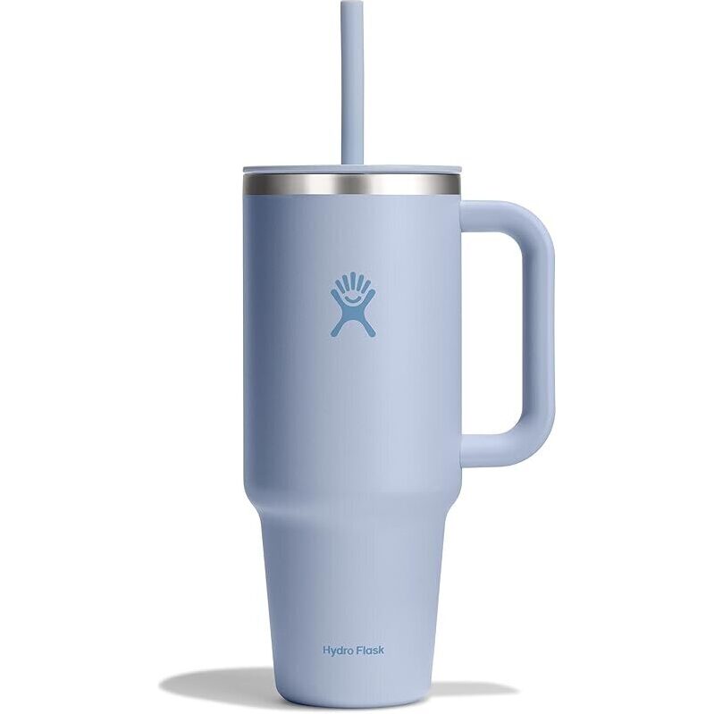 Hydro Flask 40oz Travel Tumbler with Handle, Lid and Straw - Perfect for On-the-Go Hydration