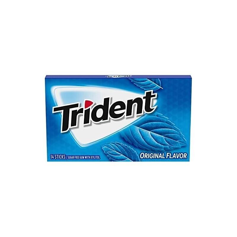 Trident Original Gum 14ct - Fresh Breath & Dental Health