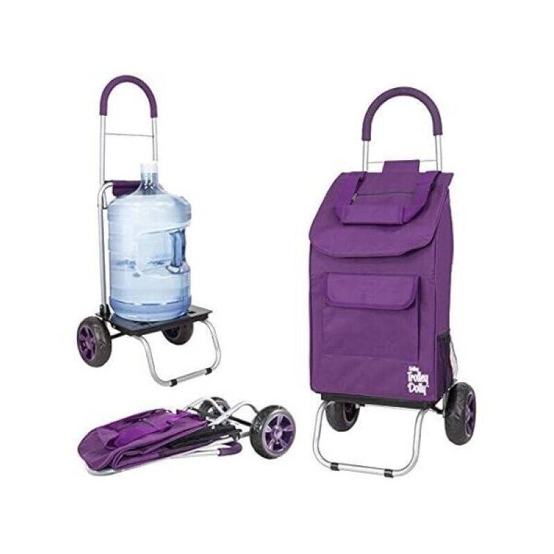 Dbest Products Trolley Dolly Foldable Shopping Cart on Sale