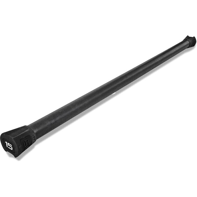 CAP Barbell Weighted Workout Bar 15lb - Durable and Comfortable Training Tool