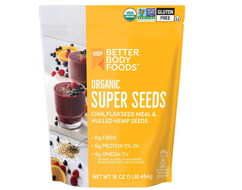 Organic Super Seeds Mix 1lb - Prime Shipping Deal