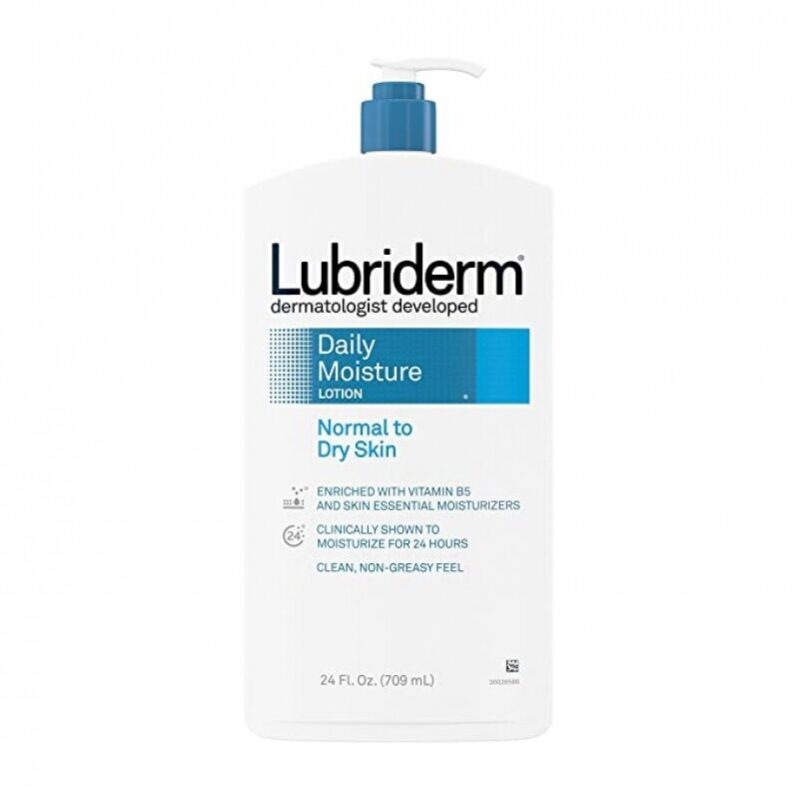 Lubriderm Daily Moisture Hydrating Body and Hand Lotion - Long-Lasting Hydration