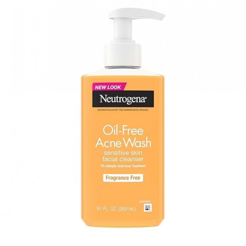 Neutrogena Oil-Free Acne Face Wash - Effective Acne Treatment