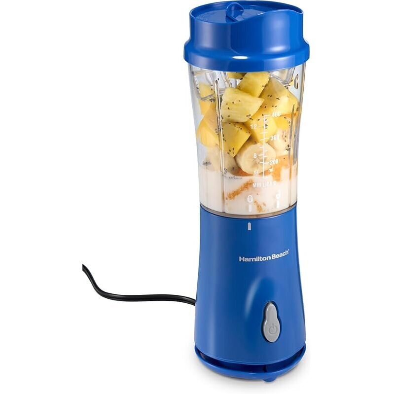 Portable Blender for Shakes and Smoothies - 14oz BPA-Free Travel Jar