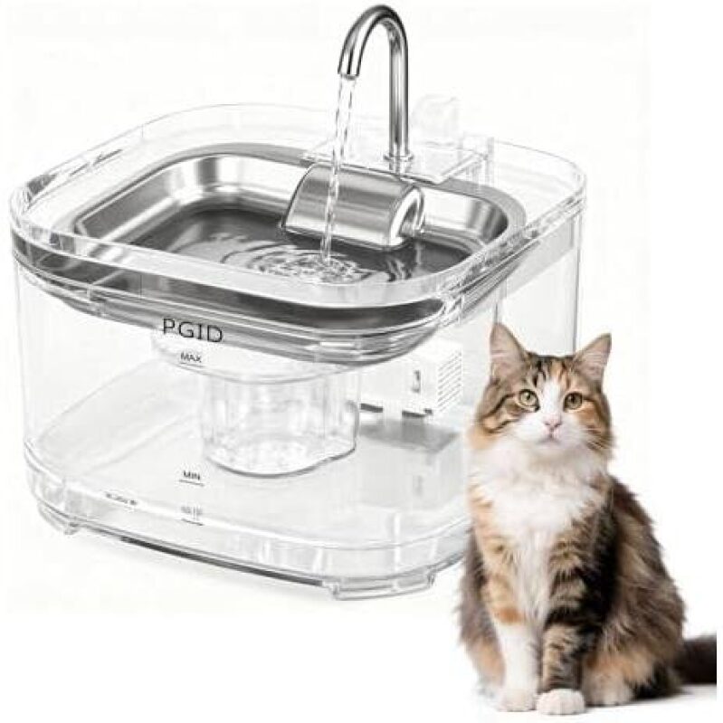 3.2L Electric Pet Water Fountain - 66% OFF