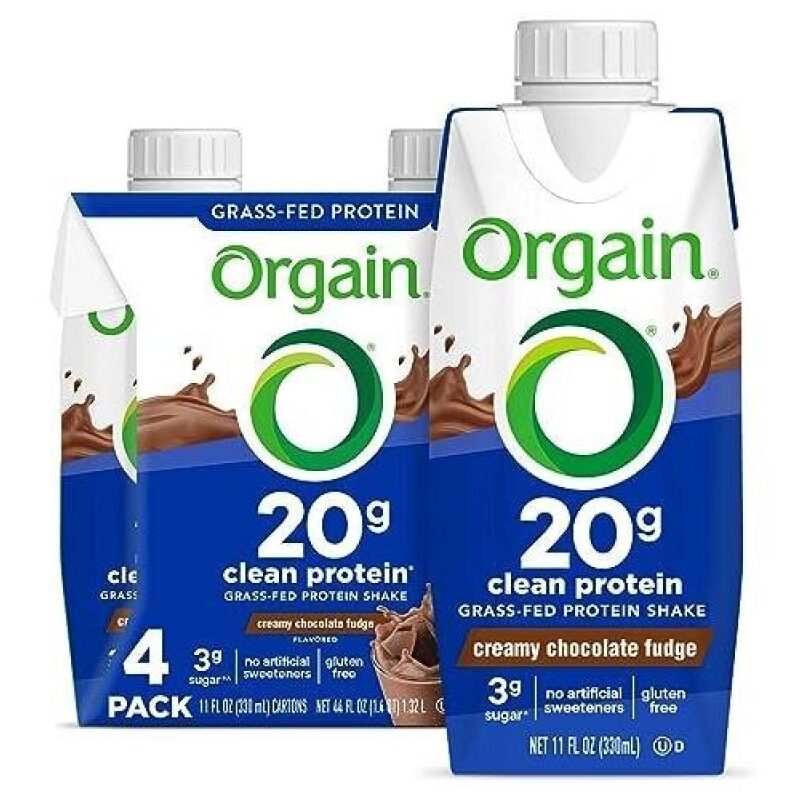 High Protein Shakes - Creamy Chocolate Fudge - 20g Protein, 4 Pack