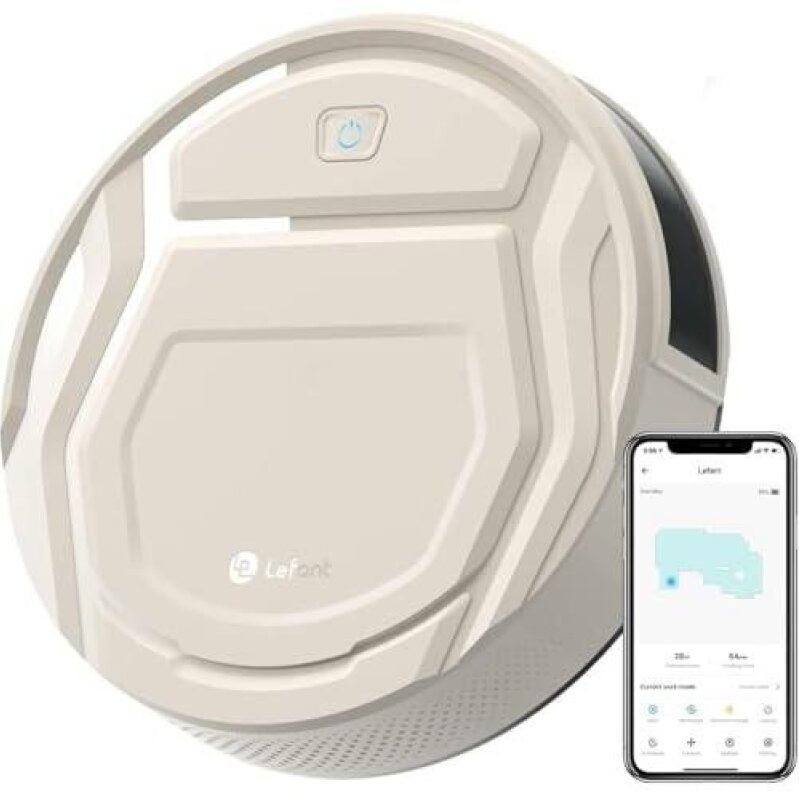 Lefant M210 Pro Ultra-Thin Silent Robot Vacuum Cleaner - 67% Discount