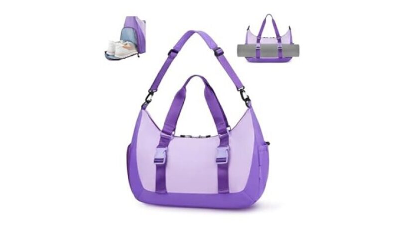 Compact and Versatile Foldable Travel Duffel Bag - Perfect for On-the-Go