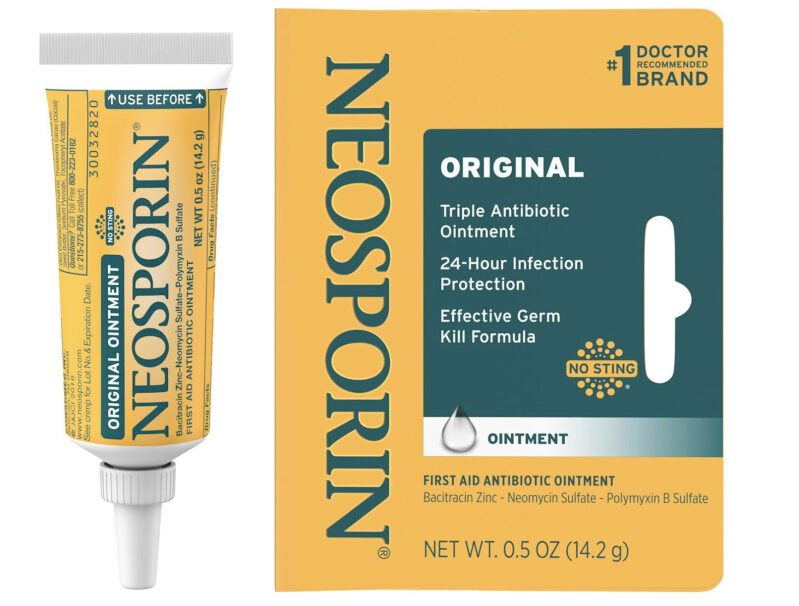 Neosporin Triple Antibiotic Ointment for Minor Wounds - Effective Infection Protection
