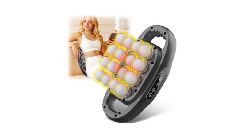 Uwqaqx 16-Head Massage Gun: Deep Tissue Relief for Muscle Pain