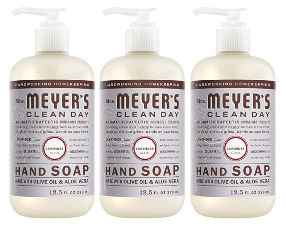 Premium Lavender Hand Soap Trio - Natural Cleaning Solution