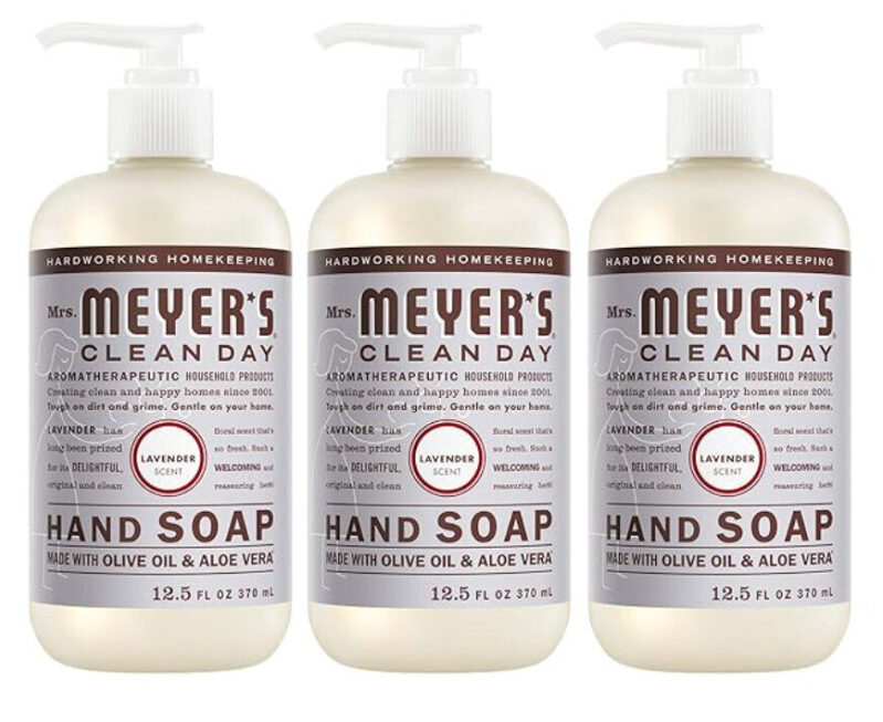 Premium Lavender Hand Soap Trio - Natural Cleaning Solution