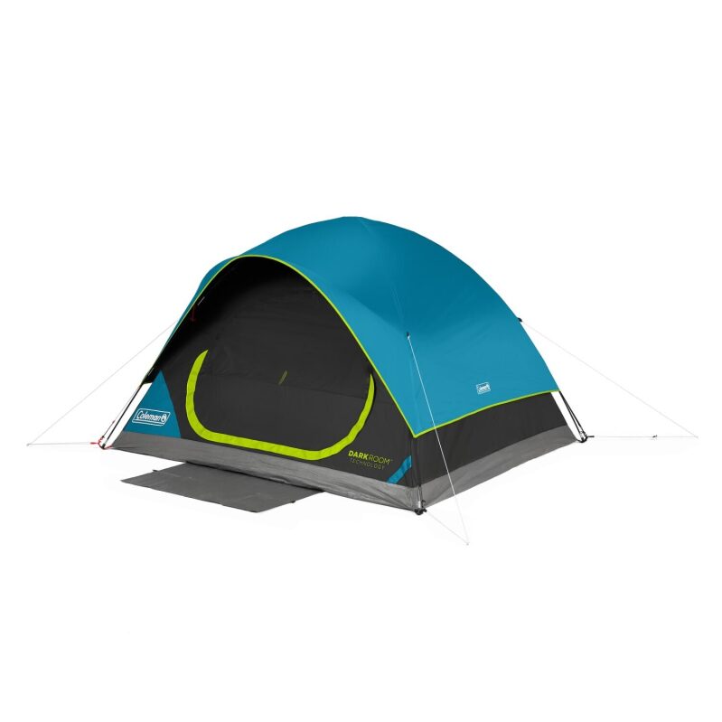 Coleman 4-Person Dark Room Stardome Camping Tent - Perfect for Stargazing and Sleeping Late
