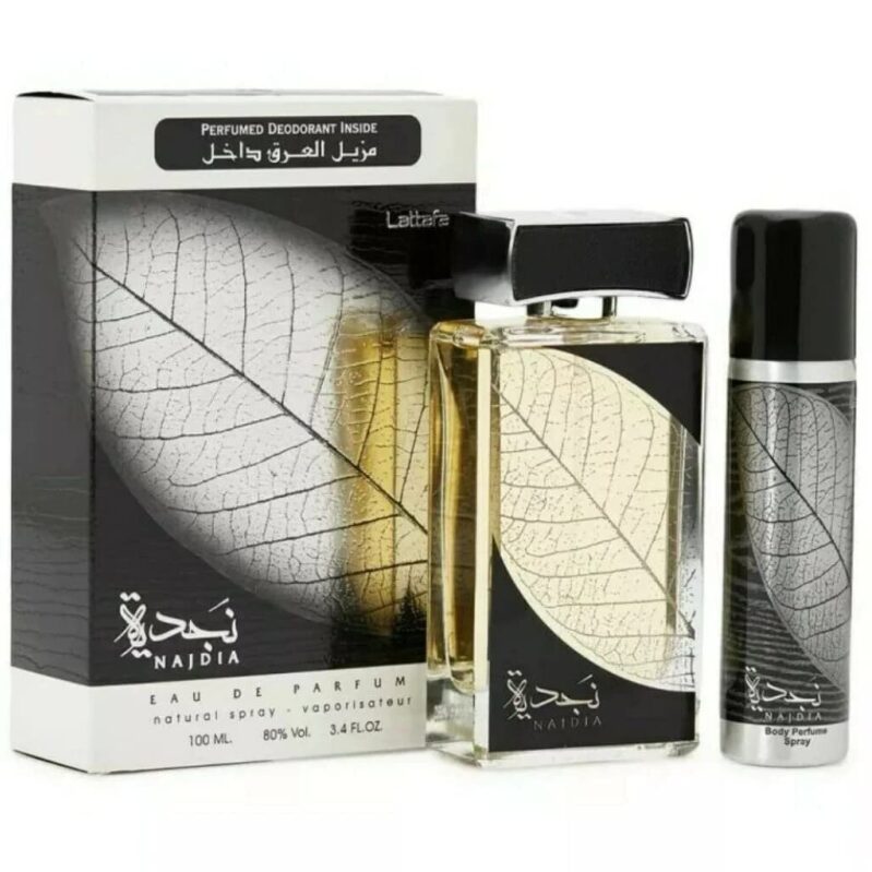 Lattafa Perfumes Najdia 2-Piece Set for Men - Elegant Fragrance & Freshness