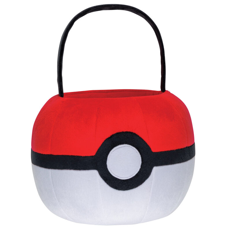 Pokemon Spring Plush Poké Ball Basket - Soft & Durable