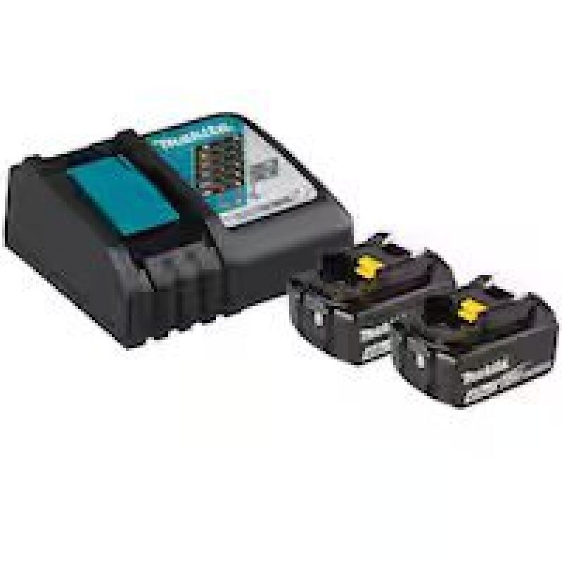 Makita 18-Volt LXT Li-Ion Battery and Rapid Optimum Charger Starter Pack