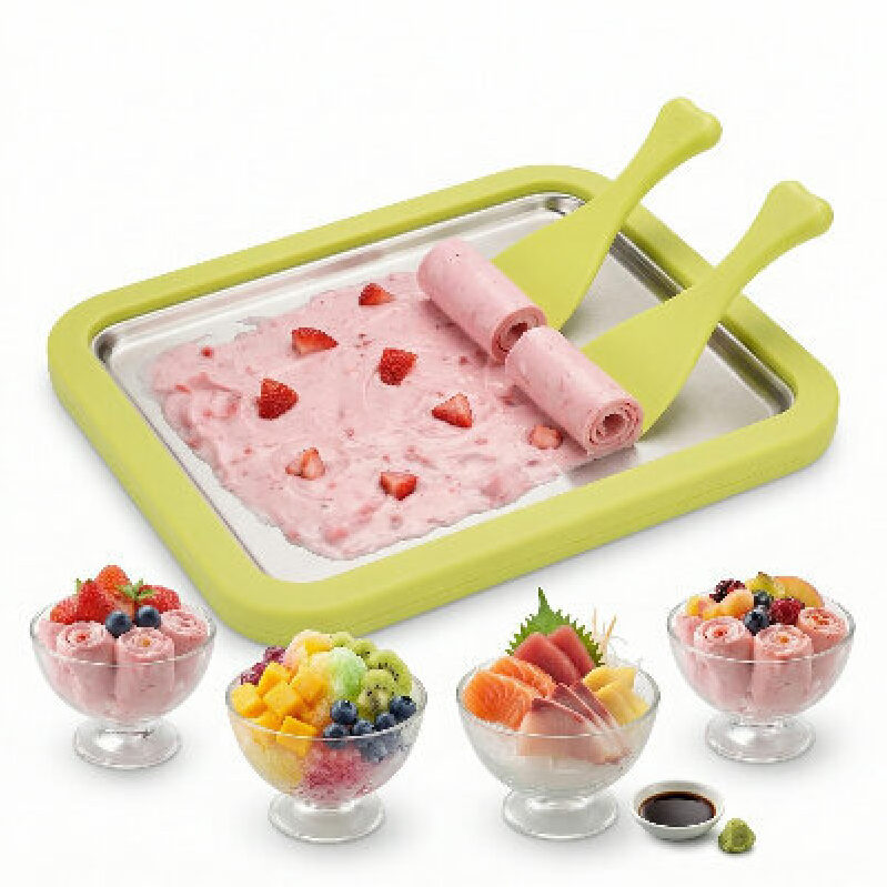 Ultimate Ice Cream Maker Set - Roll Up & Scoop