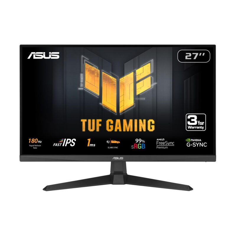 High-Performance ASUS TUF Gaming 27-Inch Full HD 180Hz Monitor - VG279Q3A