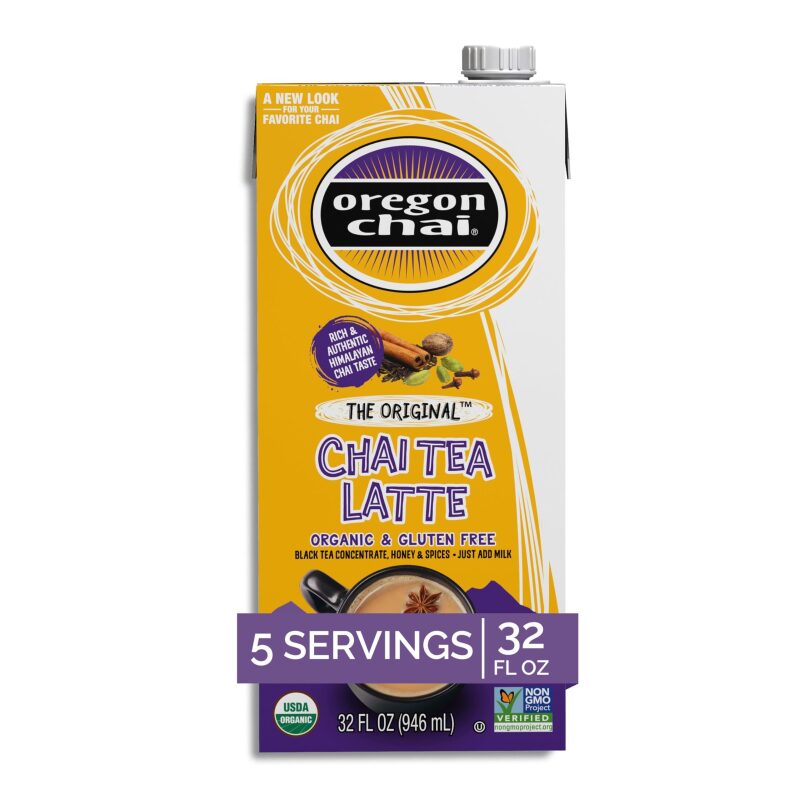 Oregon Chai Original Chai Concentrate: Organic Chai Tea Latte Concentrate