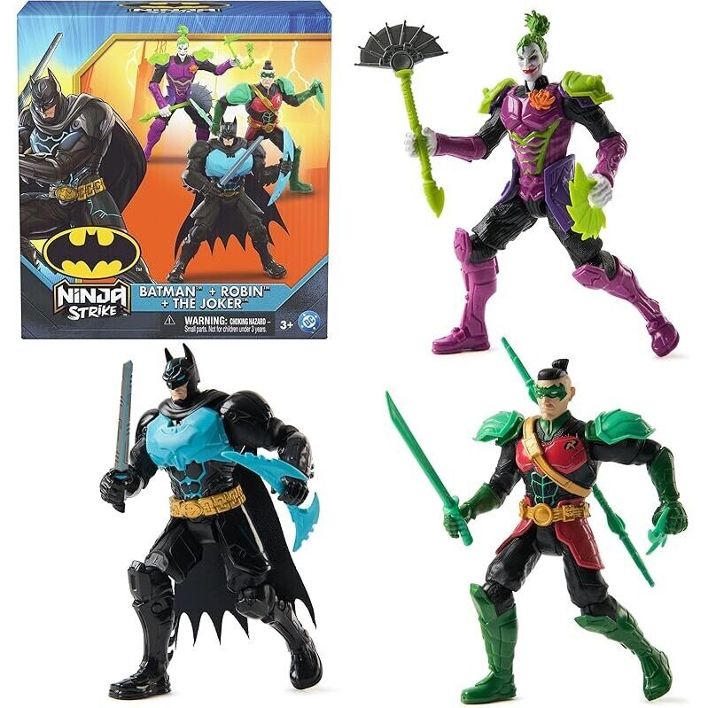 DC Comics Batman Ninja Strike 6-inch 3-Pack Battle Set: Epic Ninja Adventures