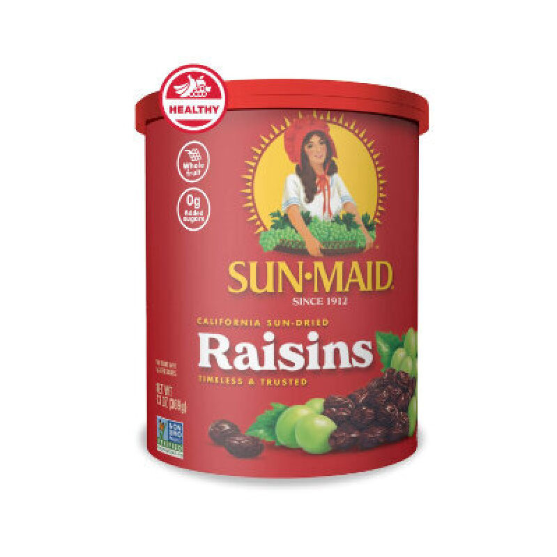 13oz California Sun-Dried Raisins - Healthy Snacking