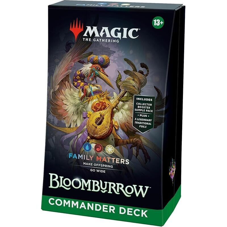 Magic: The Gathering Bloomburrow Commander Deck - 100-Card Family Matters