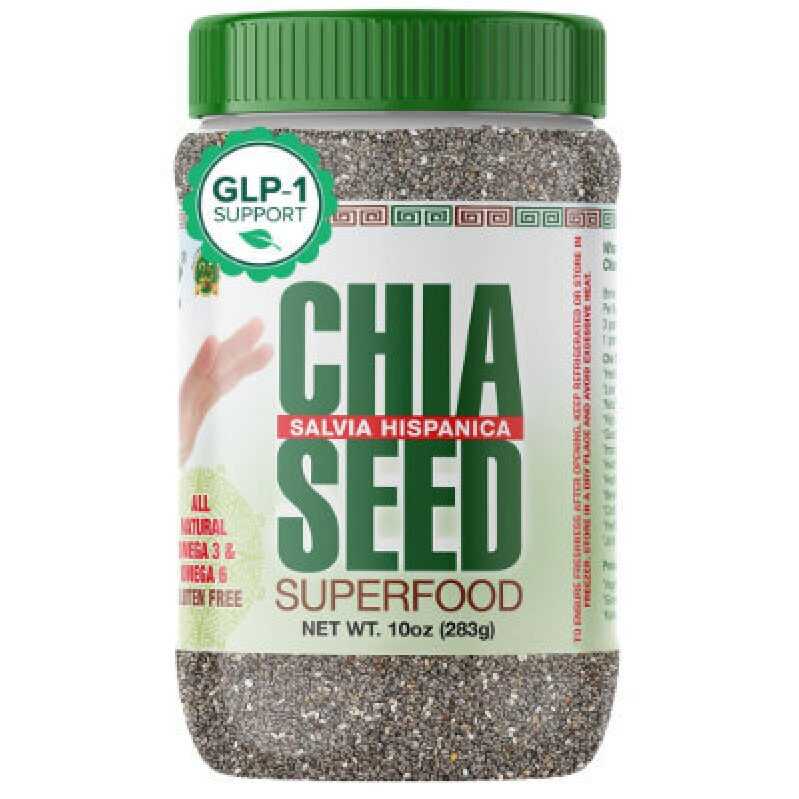 Chia Seeds by Sanar Naturals - 10oz Organic Chia Seeds