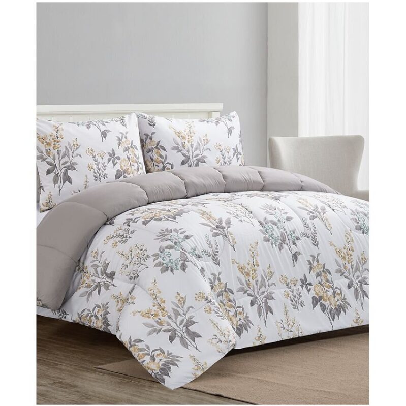 Macy's Rosenne Reversible Comforter Set - Twin