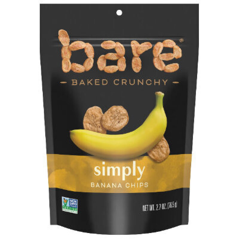 Simply Baked Crunchy Banana Chips - Healthy Snack Option