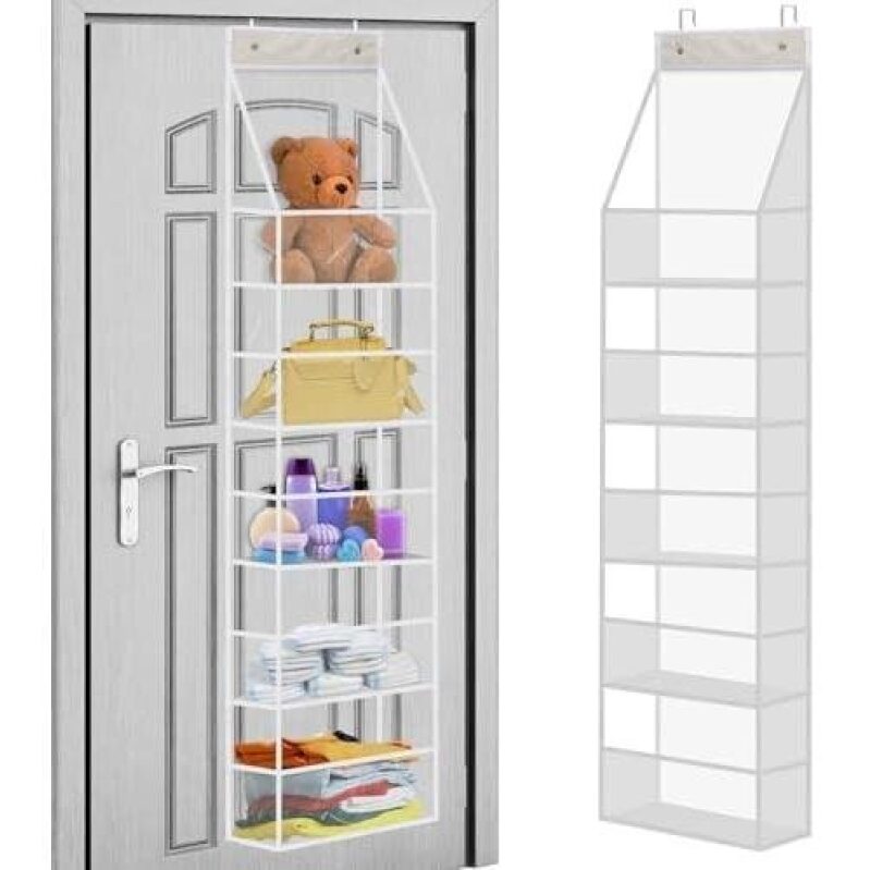 Maximize Door Space with a 5-Tier Over-the-Door Shoe Rack
