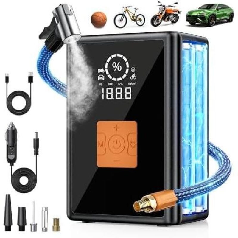 High-Speed Portable Air Pump with 50% Discount