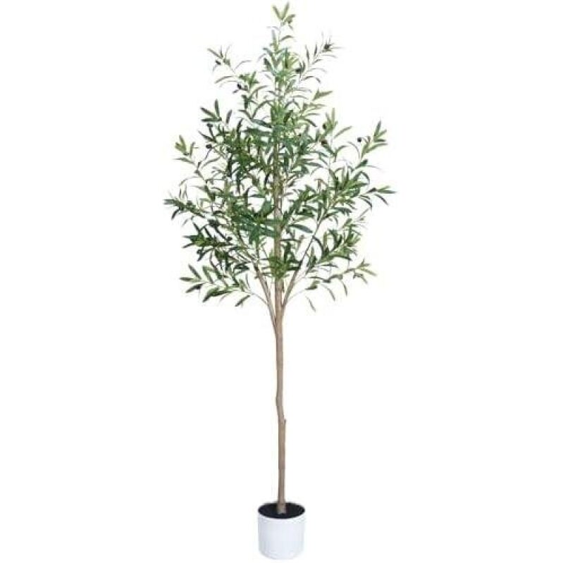 6ft Artificial Olive Tree - Perfect for Indoor and Outdoor Decor