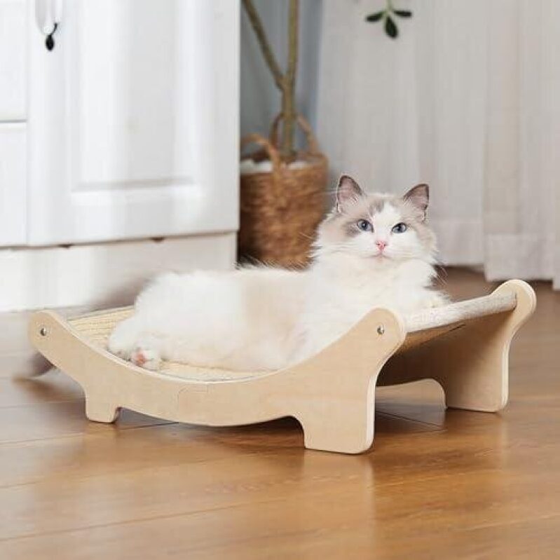 Natural Sisal Scratching Bed for Cats - 19.6 Inches, 41% OFF