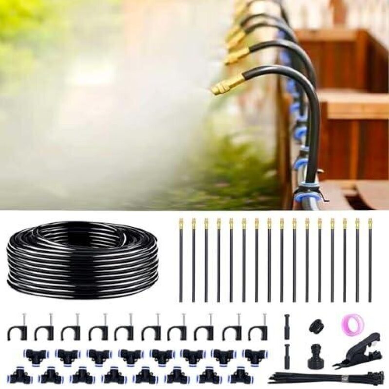 360° Adjustable Drip Irrigation Kit (50ft Hose/16 Nozzles) - 62% OFF