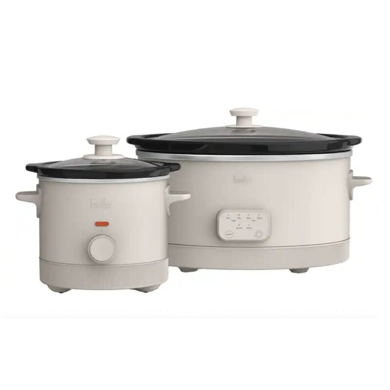 Today Only: Bella 6 qt. Programmable Slow Cooker & 2 qt. Set for $35