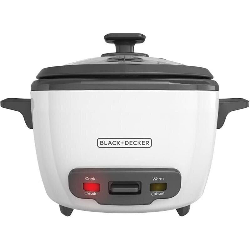 Black+Decker 16-Cup Rice Cooker - Efficient, Reliable Kitchen Essential