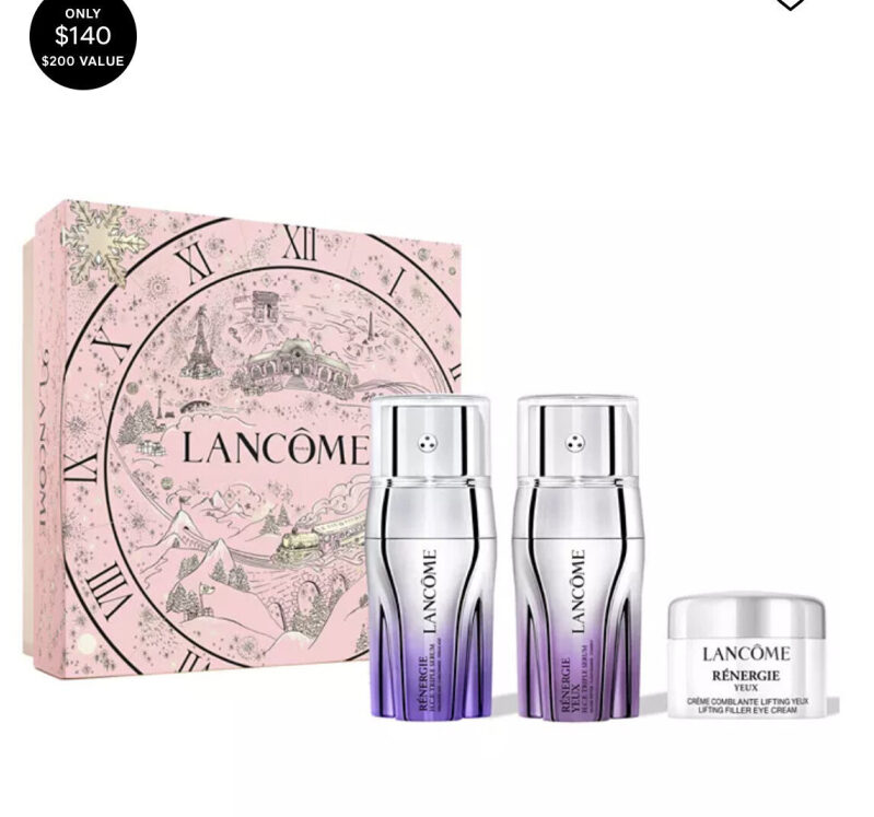 Lancôme Triple Effect Serum Set: Revitalize Your Skin