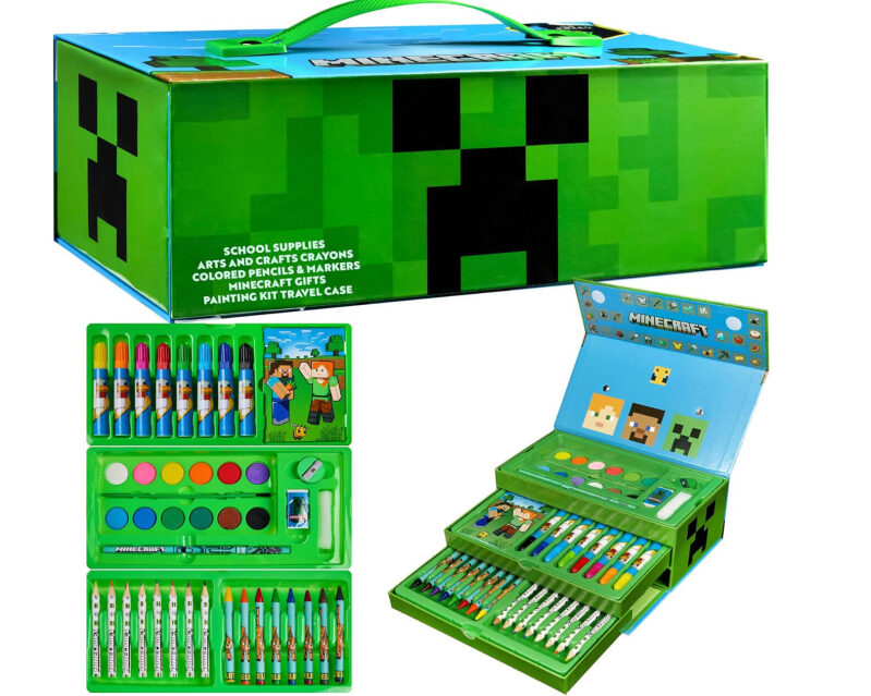 Minecraft Art Supply Set: Ultimate Drawing Kit for Gamers