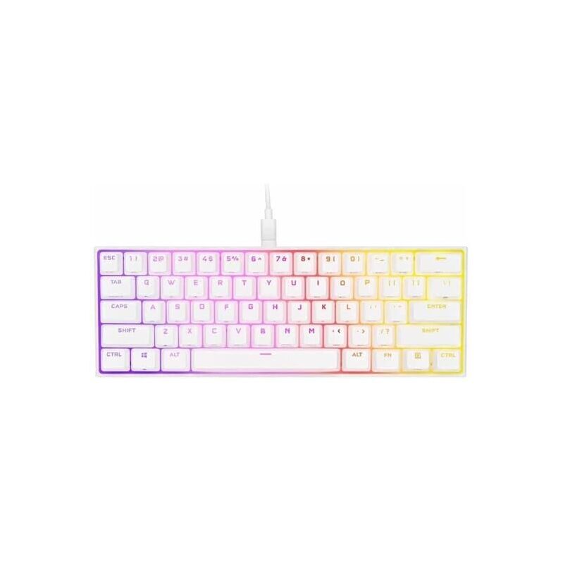 CORSAIR K65 RGB Mini 60% Mechanical Wired Gaming Keyboard - Portable Performance