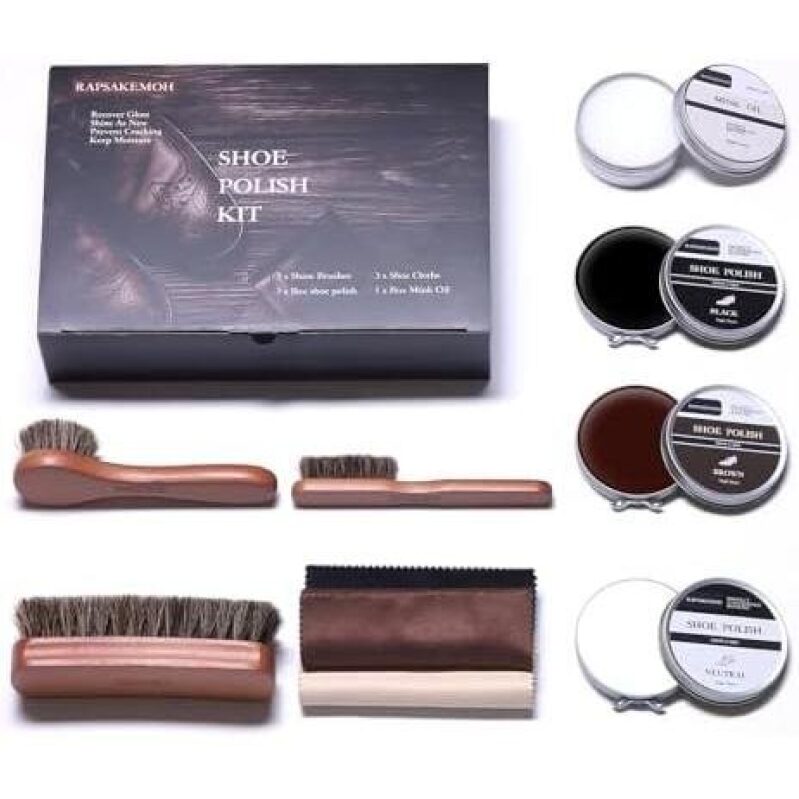 Elegant Shoe Polish Kit with 40% Discount