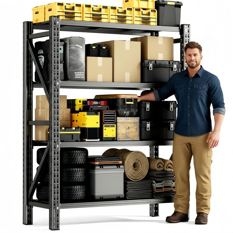 Lionhon 4-Tier Heavy Duty Garage Shelving