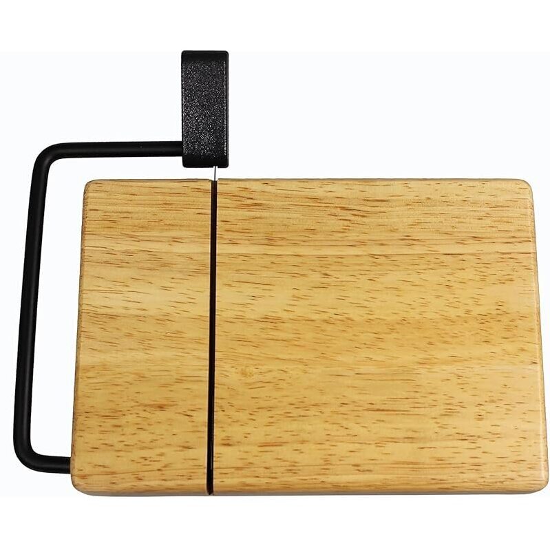 Prodyne Beechwood Cheese Slicer for Perfect Cheese Slices