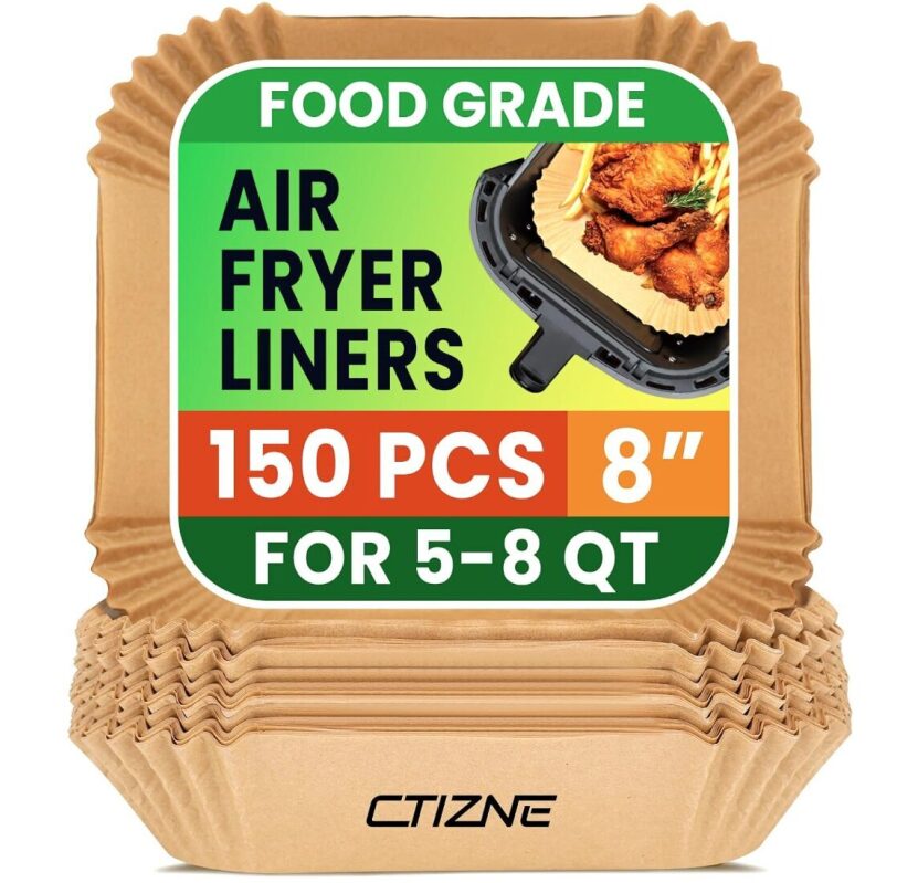 Limited Time Offer! CITIZEN Air Fryer Liners - 150 Count, 8